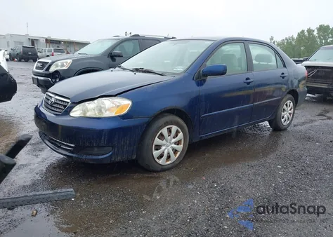 2007 Toyota Corolla Ce/Le/S z USA, uszkodzony, nr VIN 2T1BR30E37C744803